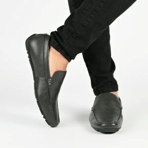 Vance Co Mitch Grey Loafers,10,5